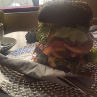 "Burger in scarf" at co Jak co in Poznan