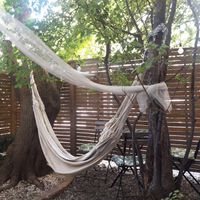 decoration in the garden at co Jak co in Poznan