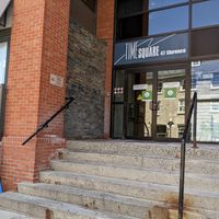 entrance from Murray Street at Peace-Garden in Ottawa