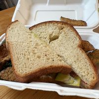 Plant-based VLT sandwich   at Carmel Belle in Carmel-by-the-sea