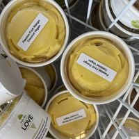 Revival vegan ice cream in the cooler - Passion fruit mango coconut    at Carmel Belle in Carmel-by-the-sea