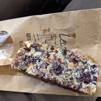 Cranberry and nuts bar at Leut in Oost-vlieland