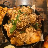 Crispy cauliflower at Bar Iberico in Nottingham