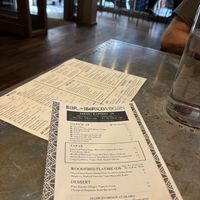 Vegan menu at Bar Iberico in Nottingham