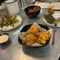 The salad was delicious!  at Bar Iberico in Nottingham