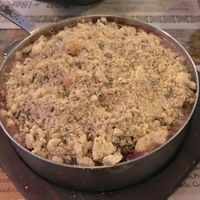 Vegan blue cheese dish at Bar Iberico in Nottingham