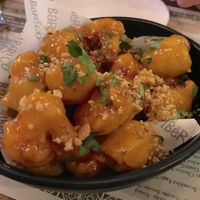 Vegan crispy cauliflower  at Bar Iberico in Nottingham
