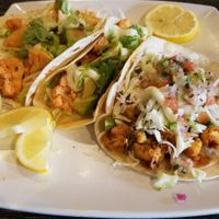 Buffalo and soyrizo tacos at The Pint House in Yuma