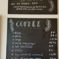 They have plant based milks for smoothies & coffees at Tom Thumb in Paraparaumu Beach