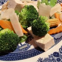 Tofu vegetable dry cook. Veggies steamed perfectly!  at Imperial Palace in Virginia Beach