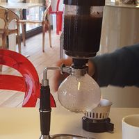 Coffee at Bar Caffe Nero in Lucca