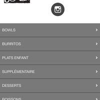 the menu  at Louvine in Seignosse