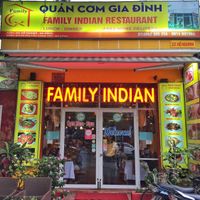 Front at Family Indian Restaurant in Da Nang