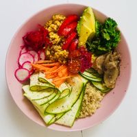 Dragon bowl at Hambrë  in Ibiza