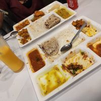 The buffet for 15 MYR with mainly vegan options is great!! at Mr Naan & Mrs Idly in Kuala Lumpur