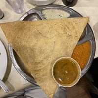 Plain dosa (thosai)  at Mr Naan & Mrs Idly in Kuala Lumpur