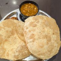 Chana batura at Mr Naan & Mrs Idly in Kuala Lumpur