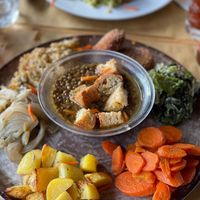 Vorspeisen Platte at Amico Bio Mergellina in Naples