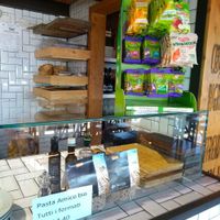 Snacks they have at Amico Bio Mergellina in Naples