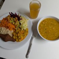 Meal of the day at Rico Pues in Bucaramanga