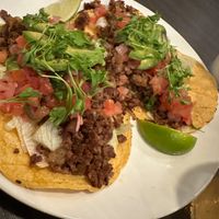 Impossible Tacos at Heirloom Craft Kitchen in Indio