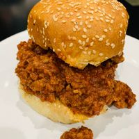 Impossible burger sloppy joe  at Heirloom Craft Kitchen in Indio