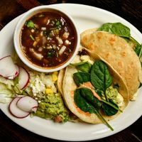 picture of promoting vegan options from facebook  at Cazuelas Grill in Reynoldsburg