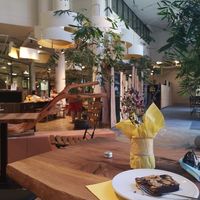 Sitting area at BioRitter in Schwabisch Hall