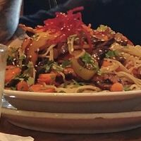 Singapore street noodles made vegan at Hills' in Spokane