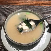 Miso soup (lunch special)  at TOA Asian Fusion - Taste of Asia in Huntington