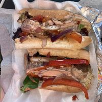 Vegan as is Johnny Roll  at Zunzi's in Savannah