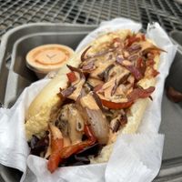 Vegan meatball sub  at Zunzi's in Savannah