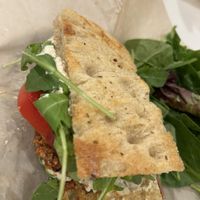 Vegan breakfast sandwich   at Sugar & Twine in Richmond