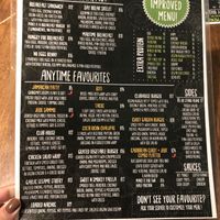 all vegan menu! at M&Js Eatery in Bedford