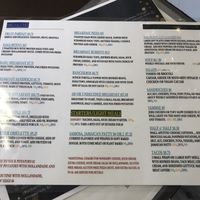 Breakfast menu at M&Js Eatery in Bedford