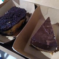 Espresso and Chocolate Cheese Cake at Rubik's Superfood & Coffee in Patras