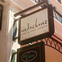 Indochine Sign at Indochine Cuisine in Parker