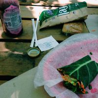 bunnywrappit  at Food and Thought in Naples