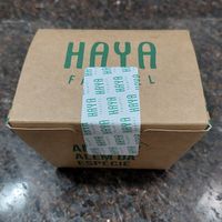 Brownie at Haya Falafel in Sao Paulo