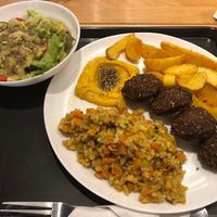 Prato do dia (Sexta Feira-21/12/18) at Haya Falafel in Sao Paulo