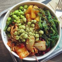 custom bowl at UF Poke Bar - Gänsemarkt in Hamburg