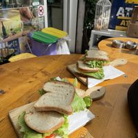 Sandwiches… 10€  at NaturalMente in Varenna
