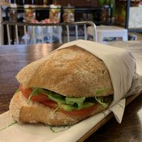 Vegan panini 😉 at NaturalMente in Varenna
