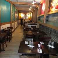 Ananda Bhavan inside at Adyar Ananda Bhavan in New York City