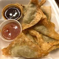 Fried avocado “cream cheese” wontons  at Delish in Temecula