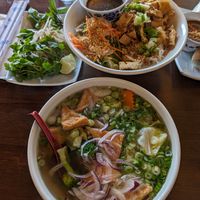 Pho and vermicelli bowl at Al Pho in Santa Maria