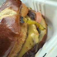 Smoky mountain bbq burgerrs  at Next Level Burger - Potrero Hill in San Francisco