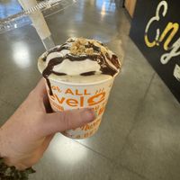 Organic peanut butter cup shake   at Next Level Burger - Potrero Hill in San Francisco