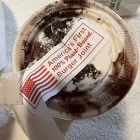 cookies and cream shake  at Next Level Burger - Potrero Hill in San Francisco