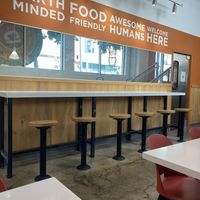 Tall Booth Seating and Booths Insidee  at Next Level Burger - Potrero Hill in San Francisco